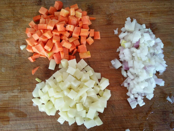 咖喱土豆牛肉拌饭