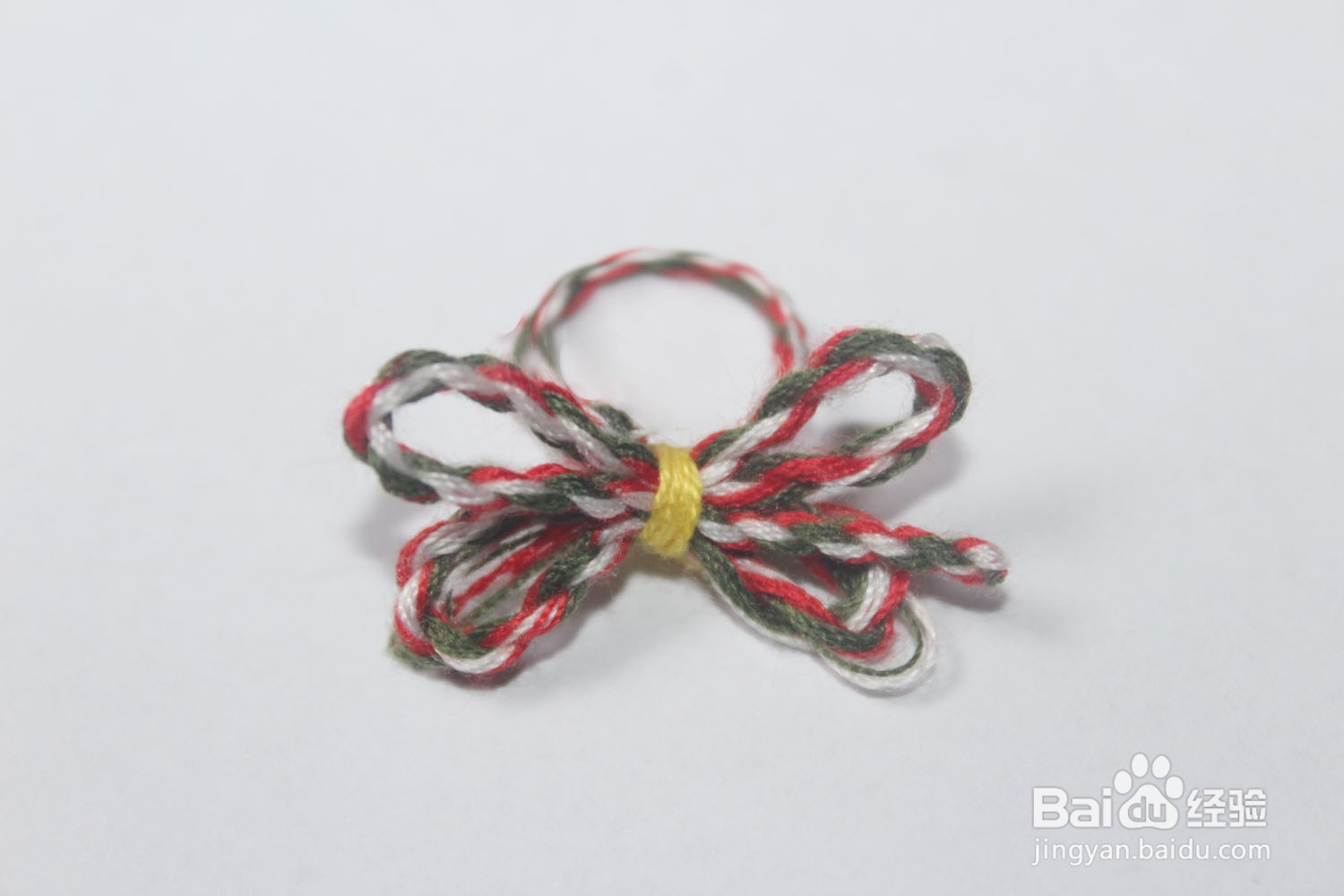 怎样用彩色线制作戒指