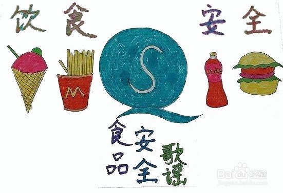 食品安全手抄报20字