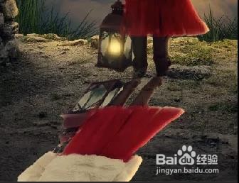 如何用PS合成在悬崖上瞭望日出的女孩