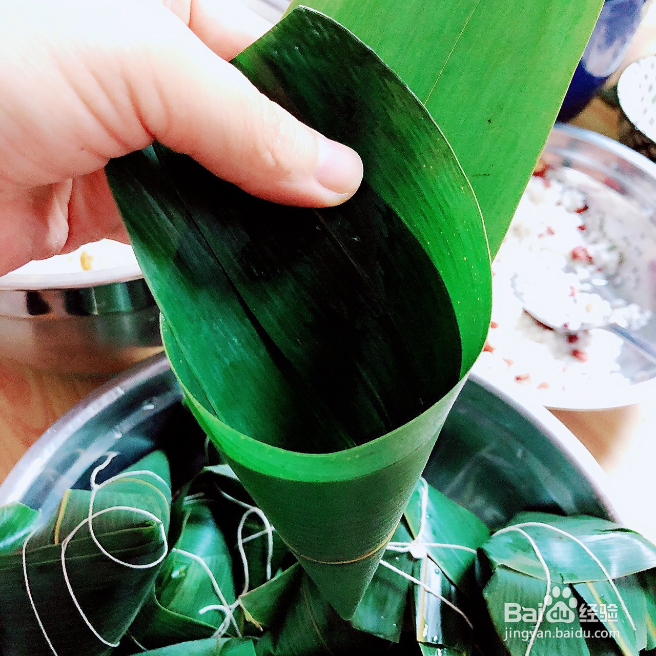 蔓越莓水晶粽的做法