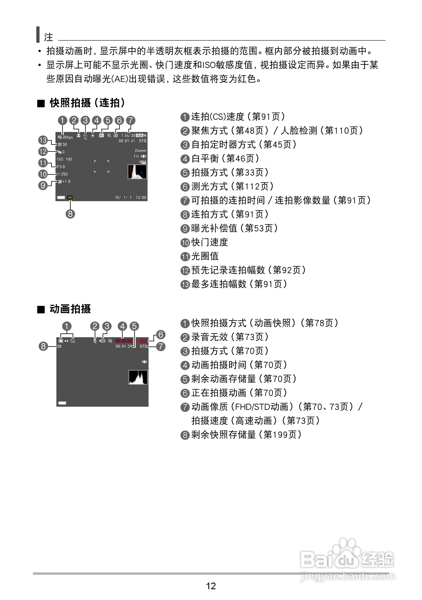 卡西欧 EX-ZR1000数码相机说明书:[2]