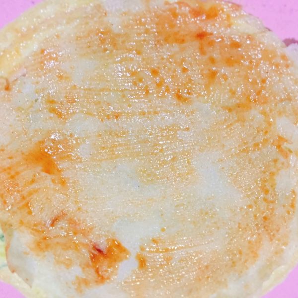 鸡蛋午餐肉卷饼