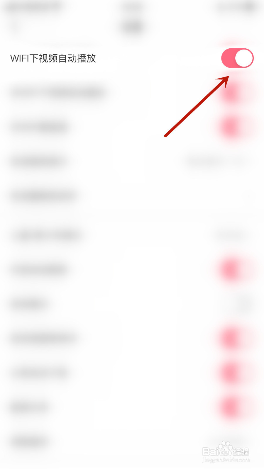 皮皮虾怎么启用WIFI下视频自动播放