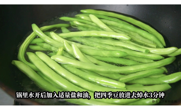 肉末橄榄菜炒四季豆