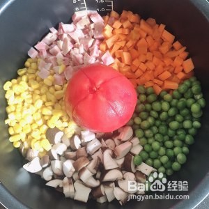 养生食补西红柿菜饭的做法