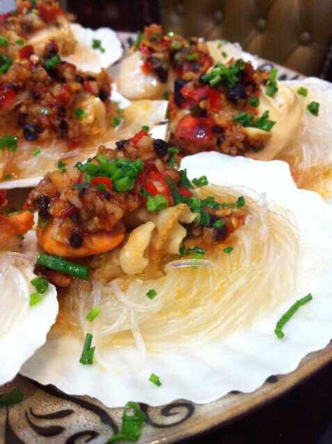 蒜蓉粉丝蒸扇贝