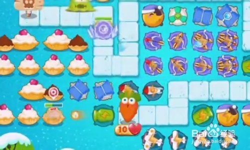 保卫萝卜2 极地 第91关 金水晶萝卜攻略