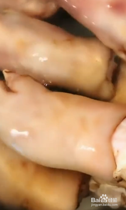 炖猪蹄的家庭制作流程