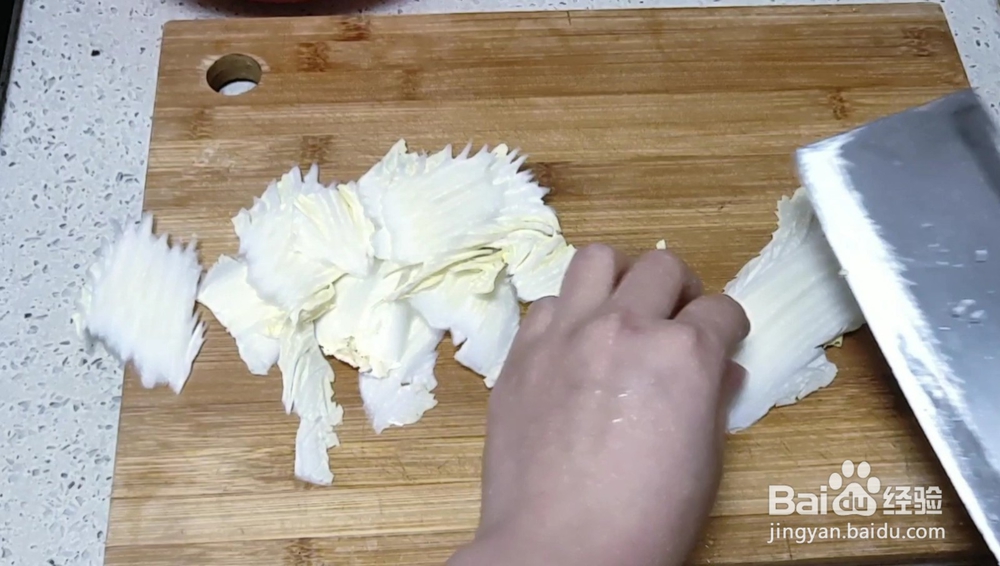 醋溜白菜的制作方法