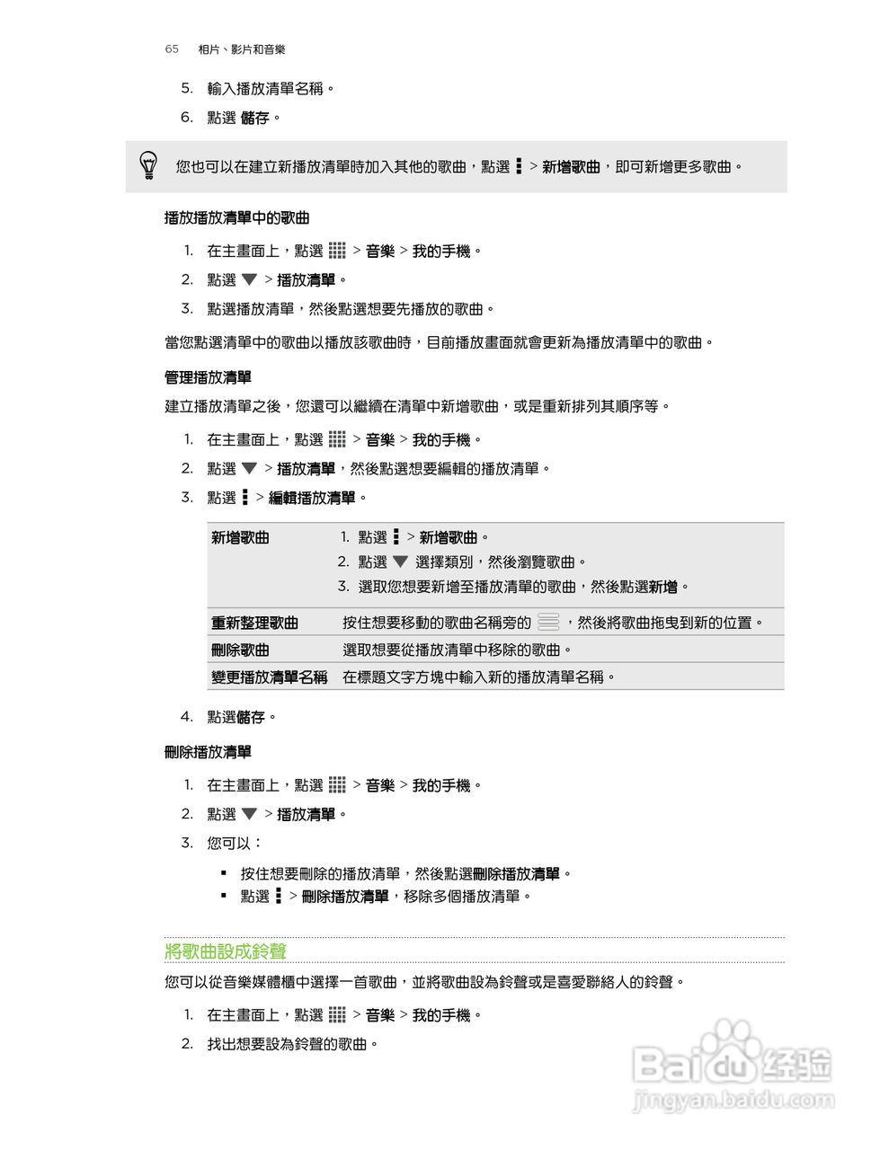 多普达HTC One X手机使用说明书:[7]