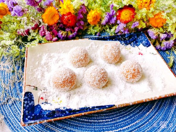 椰香红薯糯米糍