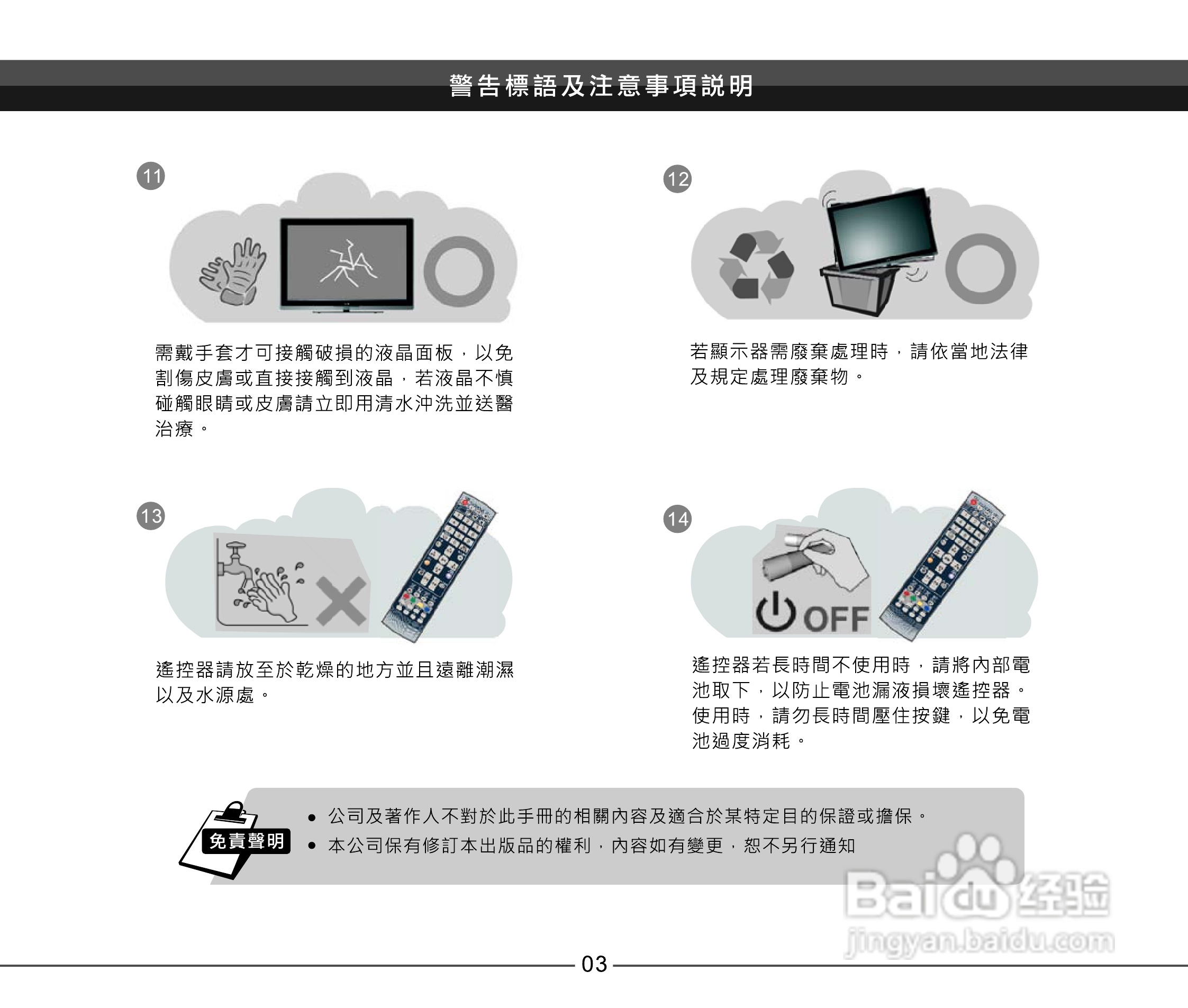 声宝EM-42VT2108D型液晶显示器说明书:[1]