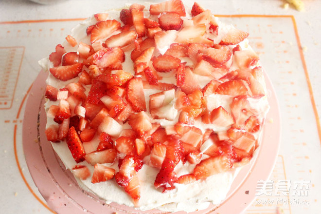 超简单草莓奶油蛋糕