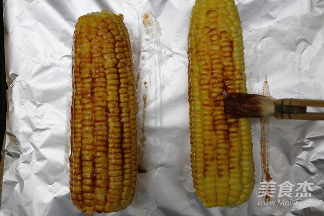 烤蜜汁玉米的做法