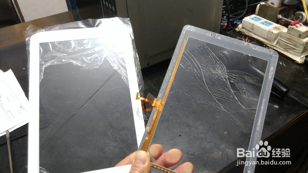 用户自己更换平板电脑触摸屏幕小经验