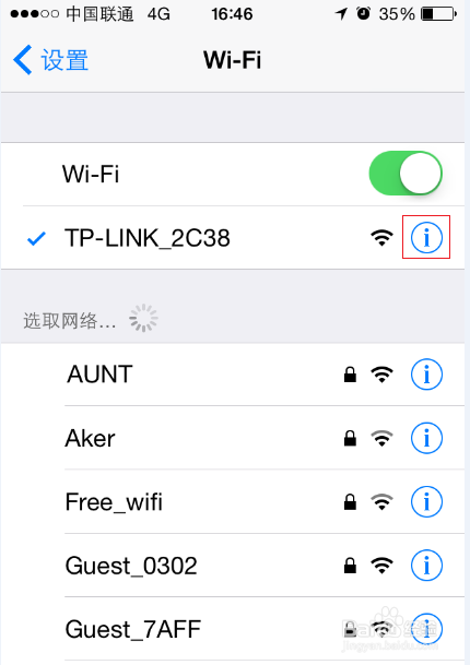 iOS系统手机/Pad手动指定IP地址的设置方法