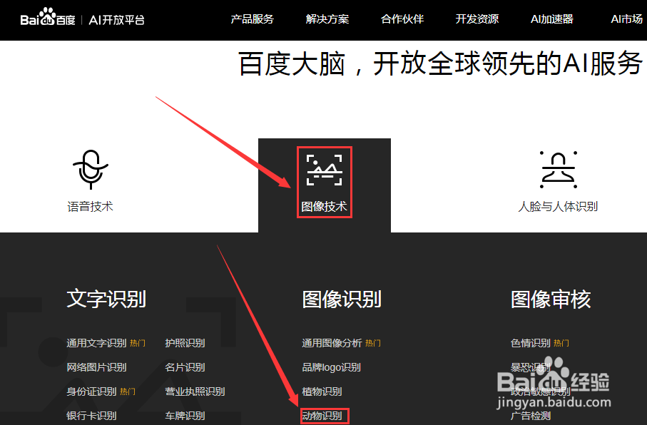 百度AI人工智能体验(动物识别)