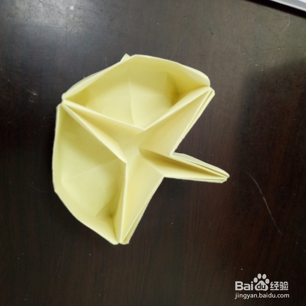 四个格的盒子怎么折