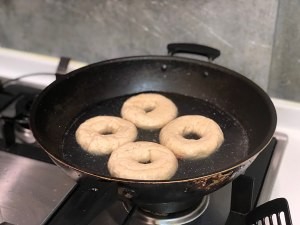 在家也能制作的阿华田贝果