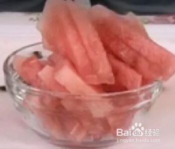 制作鲜榨西瓜汁