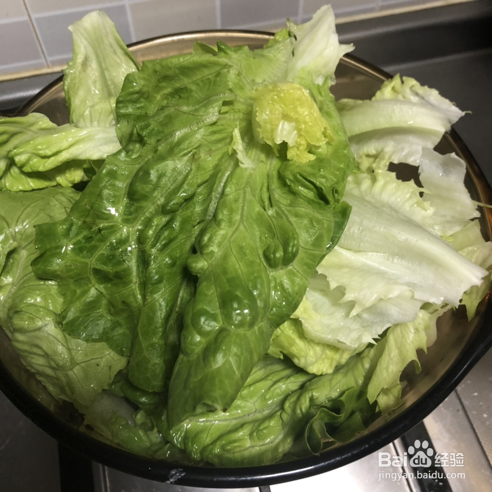 厨爸教你做蒜香蚝油生菜