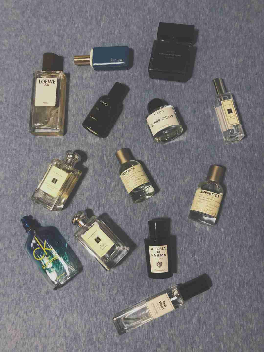 自用10款男士独特小众香水推荐