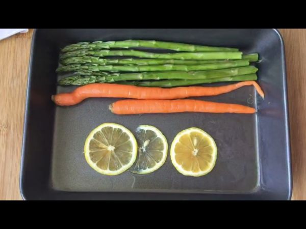 #美食视频挑战赛#柠香烤三文鱼