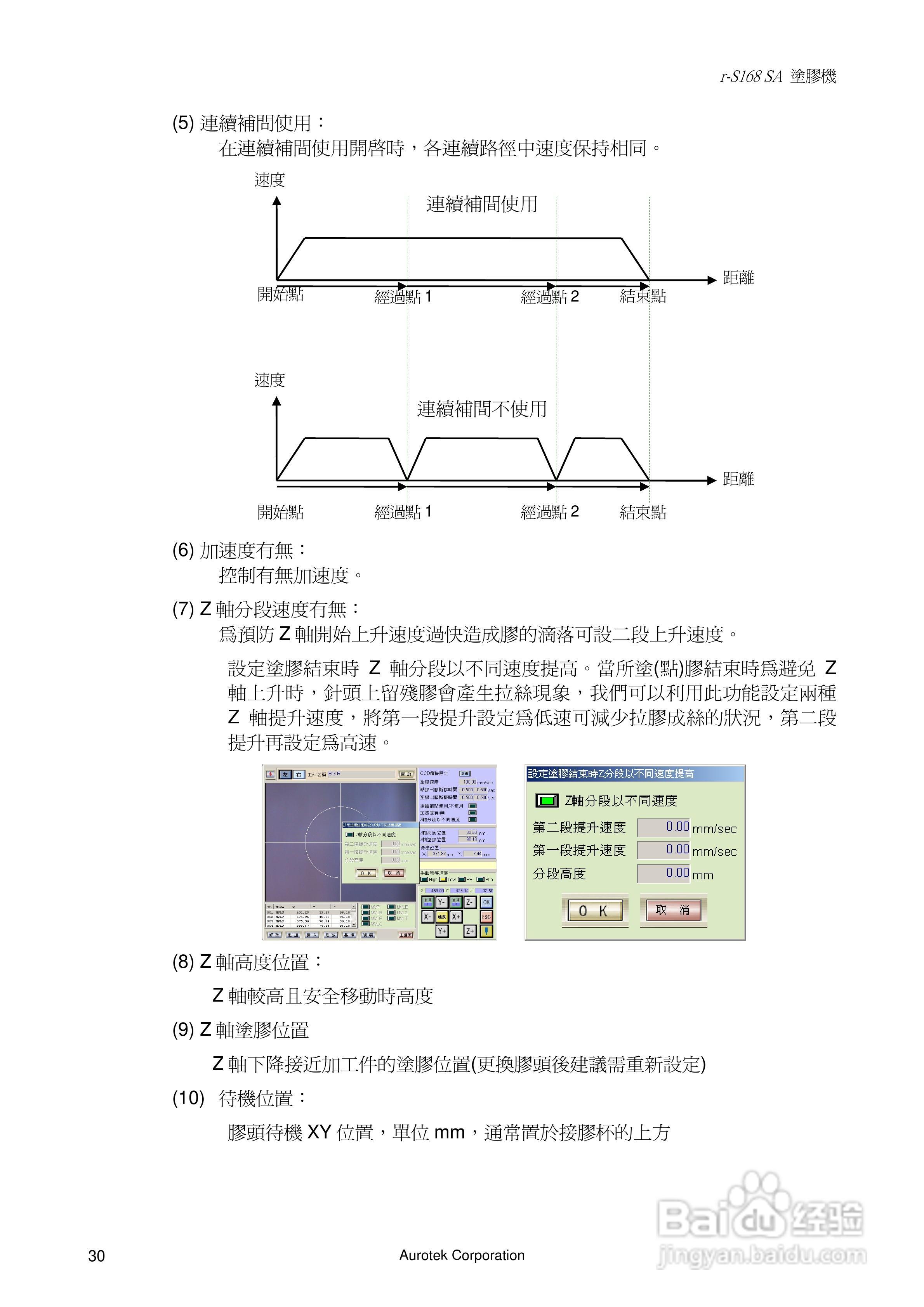 Aurotek r-S168SADS涂胶机使用手册:[4]