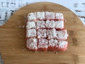 教你做开胃零食番茄糕