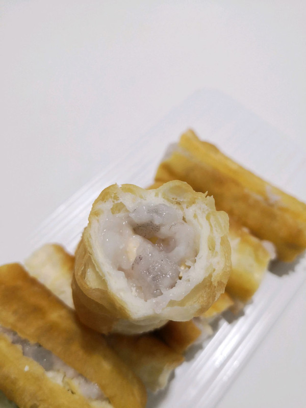 油条酿芝士虾滑