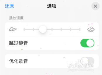 语音备忘录跳过静音设置方法