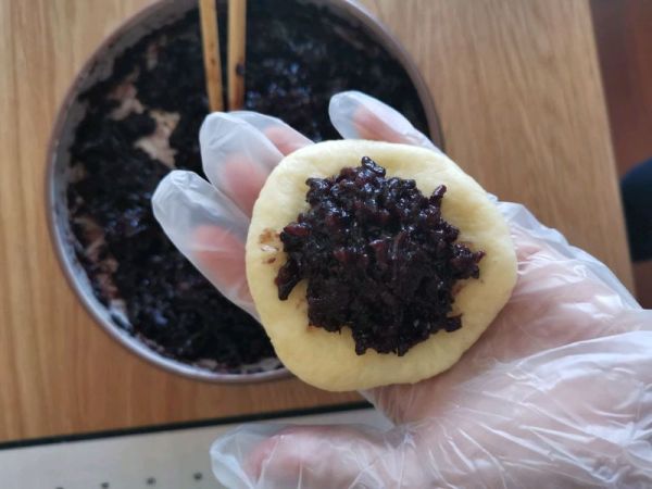 酵母版紫米华夫饼