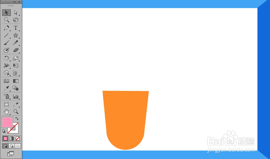 怎样在illustrator中绘制甜筒小图标