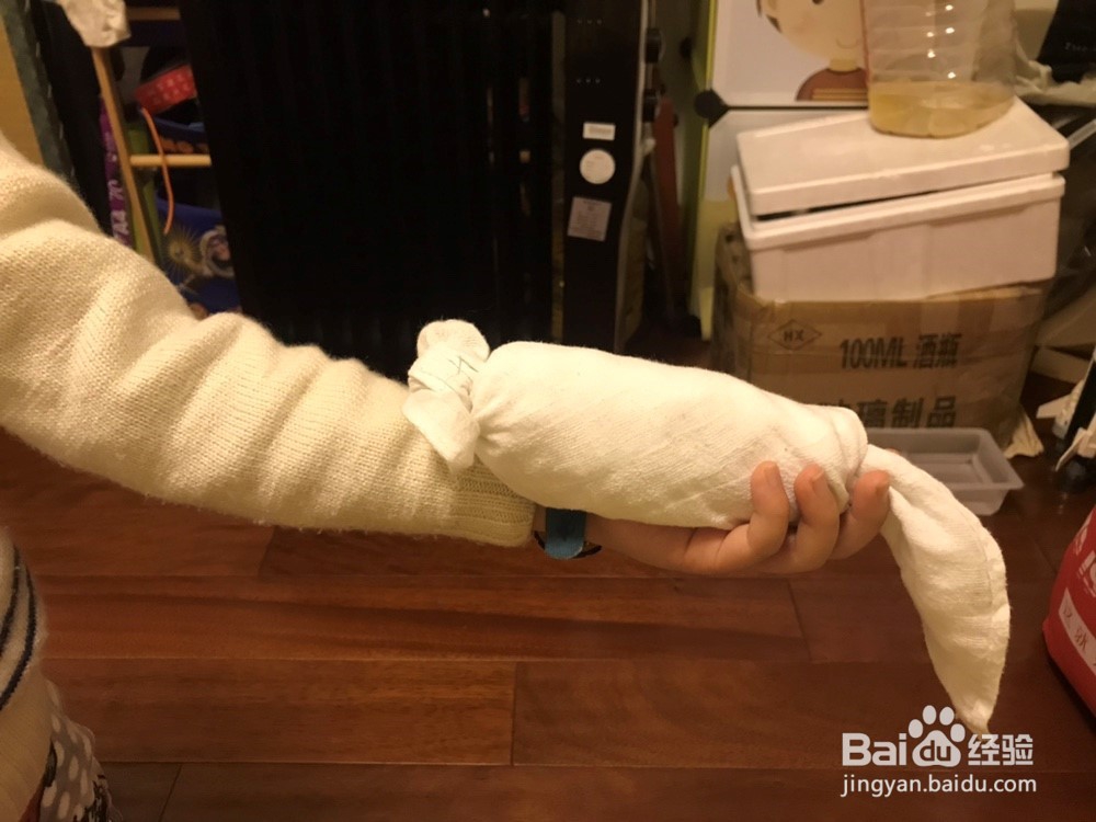 如何用手绢做布老鼠