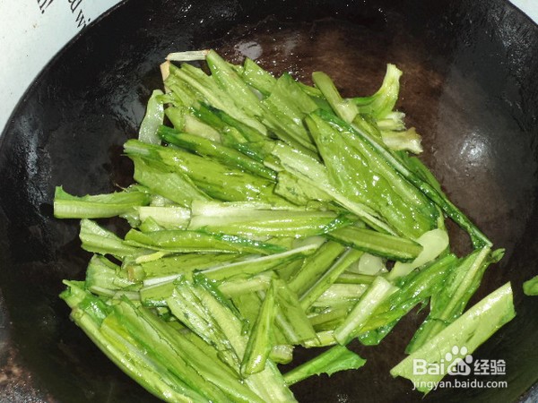 瓜皮油麦菜的做法
