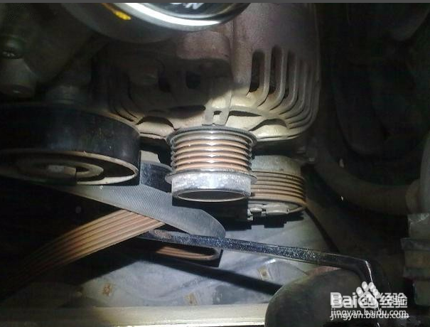 君越如何换皮带