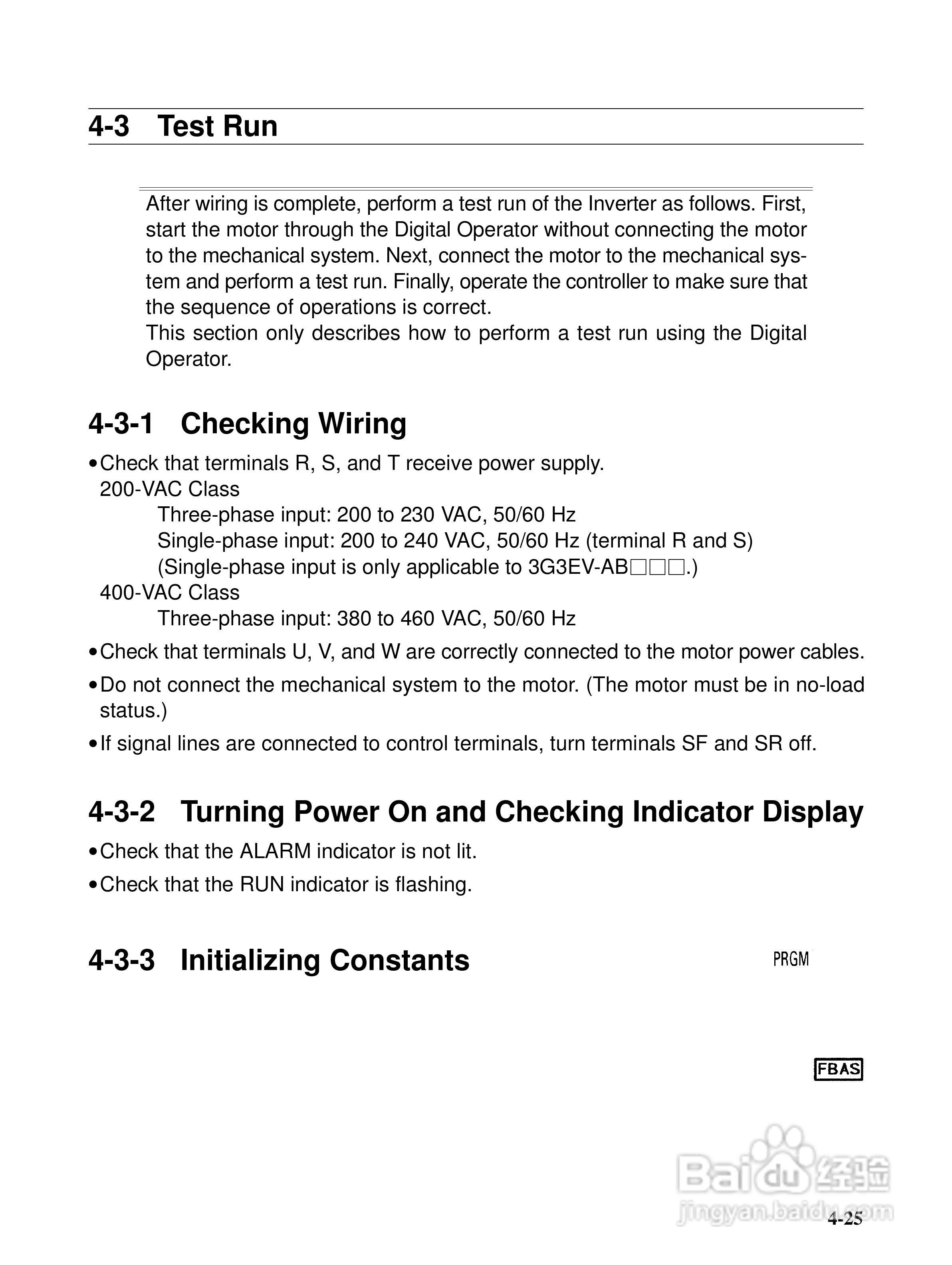 欧姆龙3G3EV-PETX3200变频器说明书:[6]