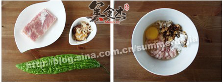 苦瓜酿肉的做法