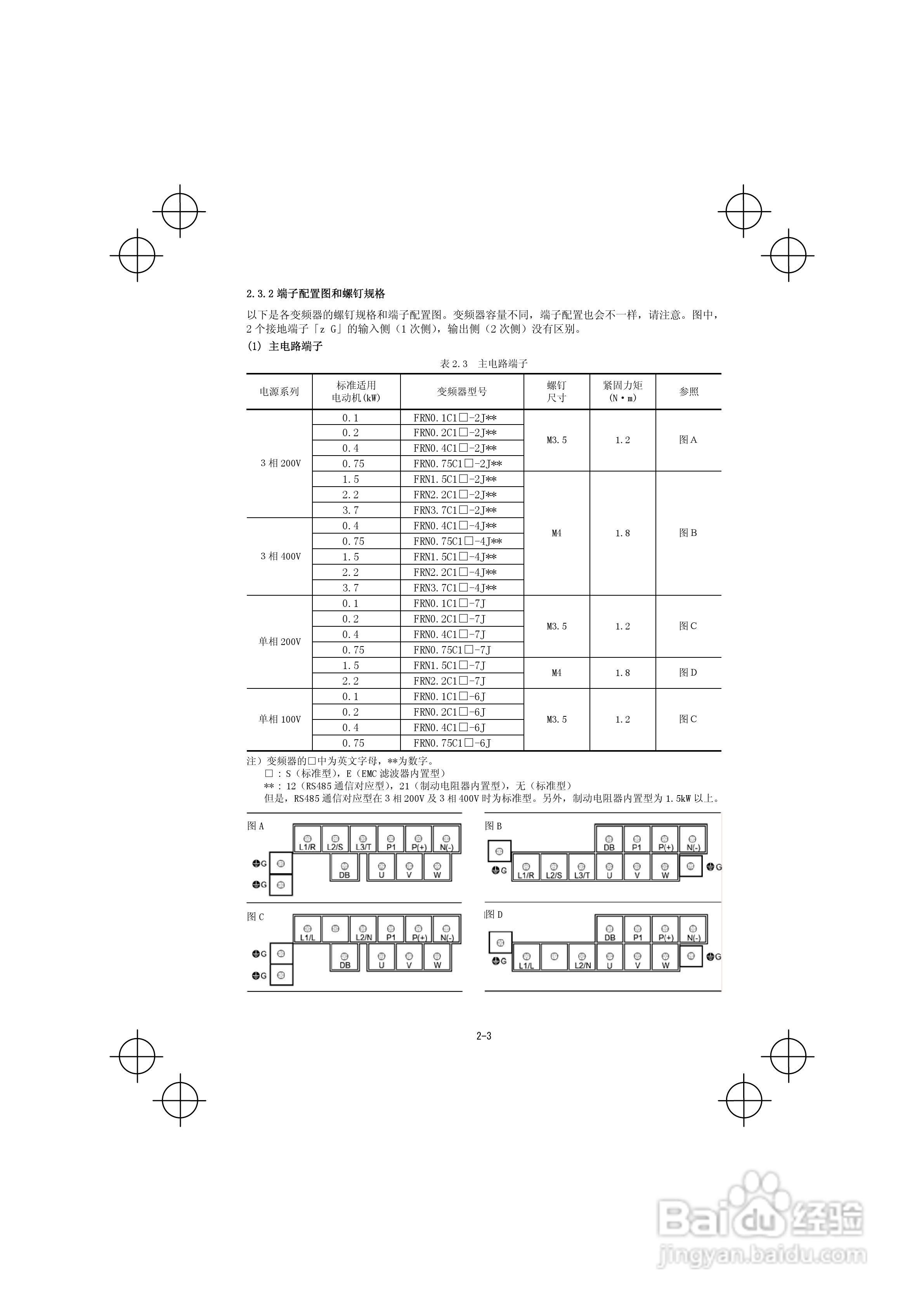 FRENIC-Mini紧凑型变频器使用说明书:[3]