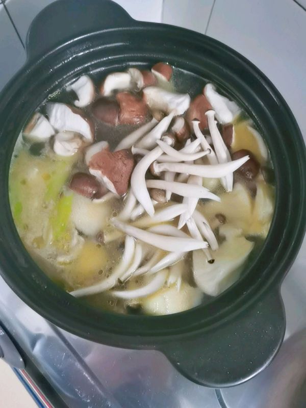 容易做的杂菌鸡汤