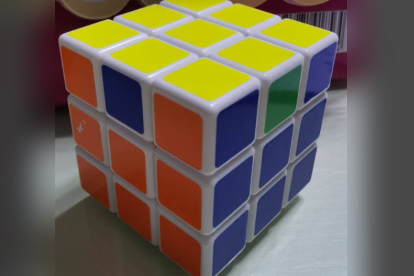 三阶魔方顶层眼睛公式