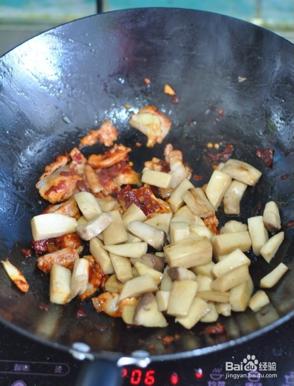 如何制作回锅杏鲍菇