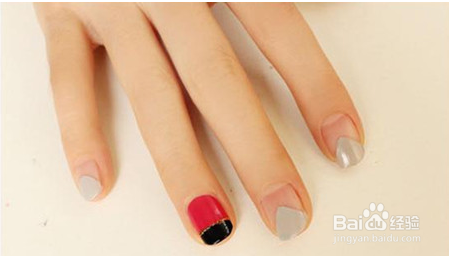 法式雪花美甲教程