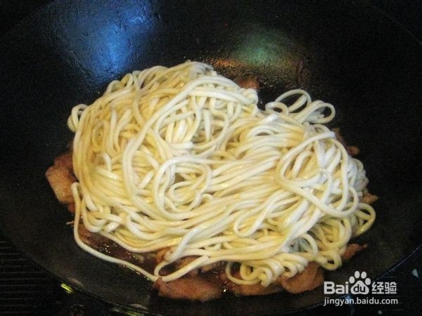 怎么做五花肉青菜焖面