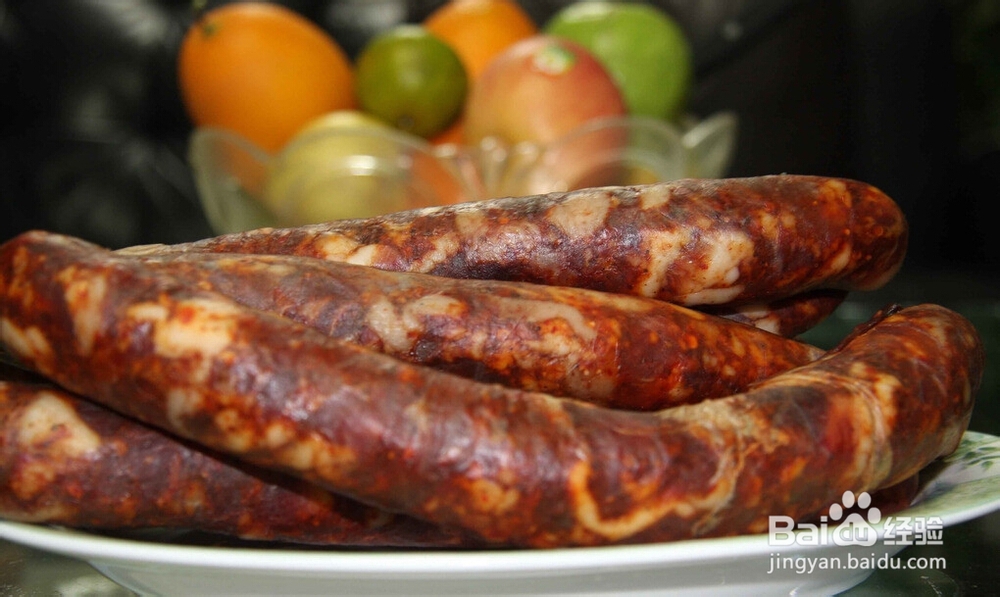 四川成都惠远特种野山猪腊肠做法