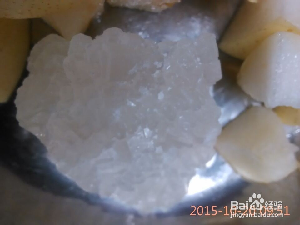 教你怎样煮雪梨猪肺糖水