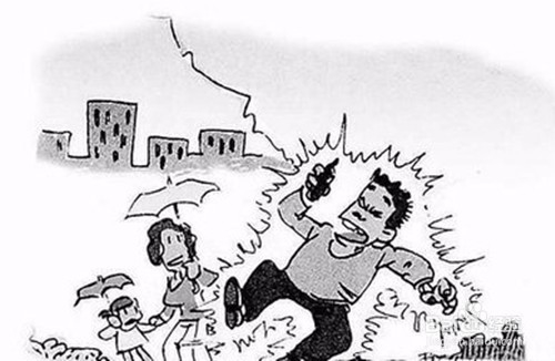 暴雨时如何安全用电