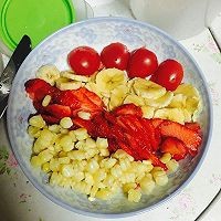 燕麦水果的制作方法