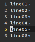 Vim 光标的基本移动方法